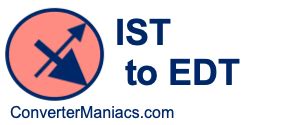 715 pm ist to est|IST to EDT Converter .